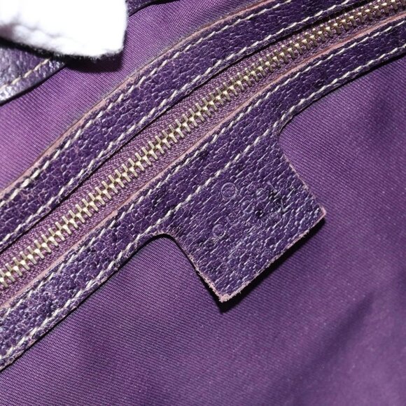 GUCCI GG Canvas Jackie Shoulder Bag Beige Gold 145819 Auth bs29800 - Picture 11 of 16